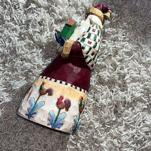 Jim Shore Santa Christmas Ornament Birds Birdhouse Roosters Enesco 2002 - Picture 12 of 16
